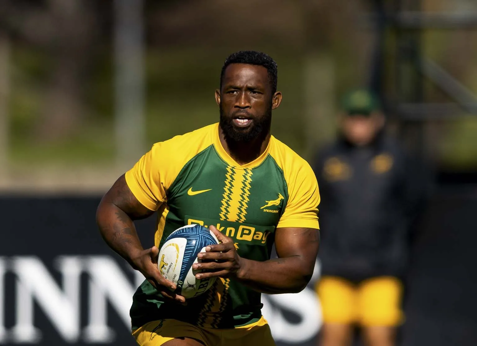 Siya Kolisi ahead of Argentina