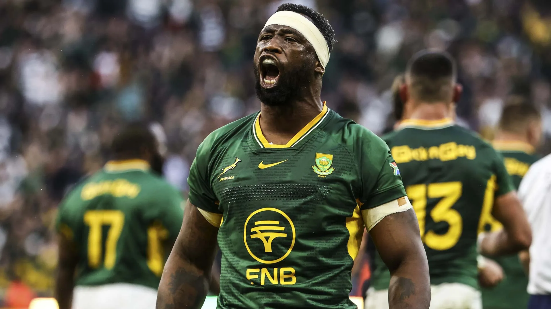 Kolisi, Chiefs Call For Action On Gender-Based Violence After Ekurhuleni Killings 3 Siya Kolisi celebrate the try against ABs
