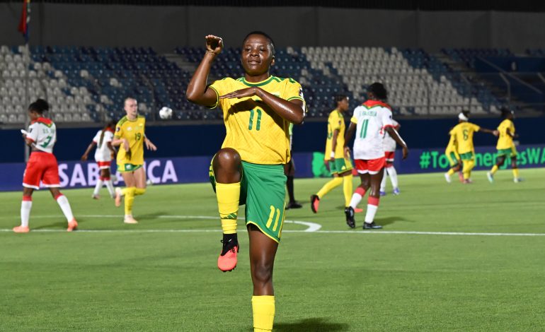 Banyana Beat Burkina Faso To Reach WAFCON Quarterfinals