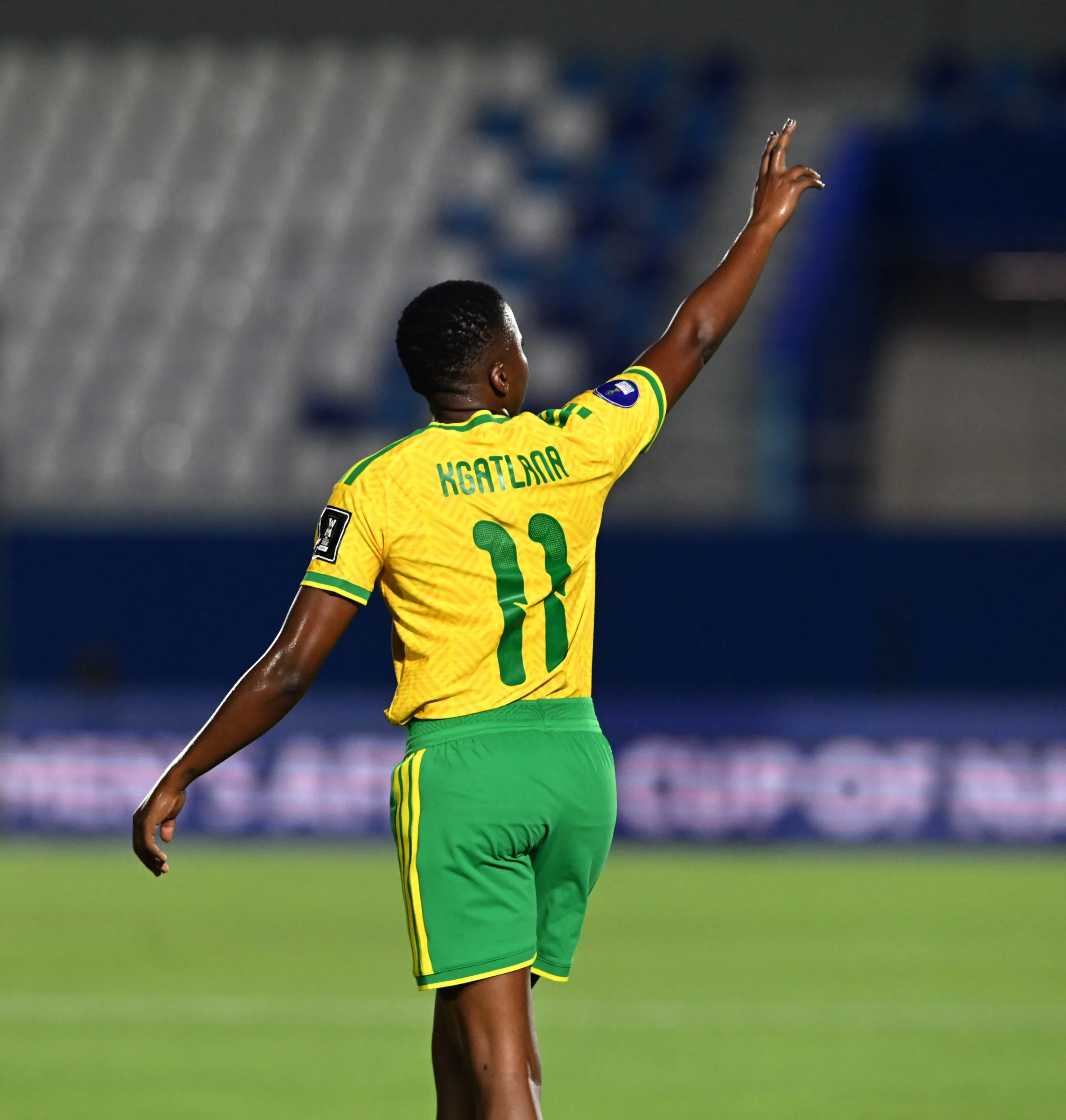 "This Belongs To Them": Kgatlana 5 Thembi Kgatlana celebrate against Burkina Faso one
