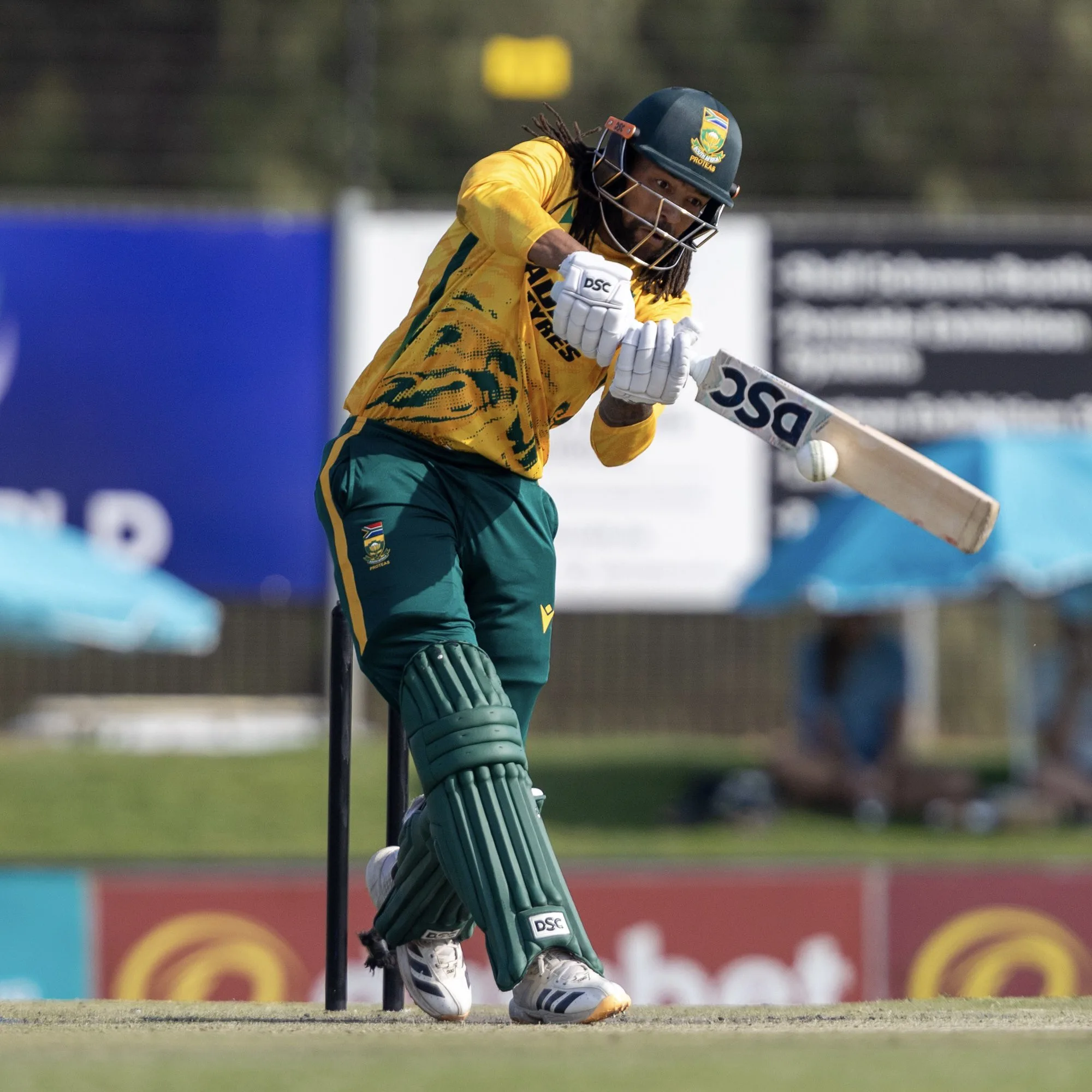 Namibia Defeat Proteas By 18 Runs In Windhoek Tri-Series Opener 3 Tony de Zorzi against Namibia