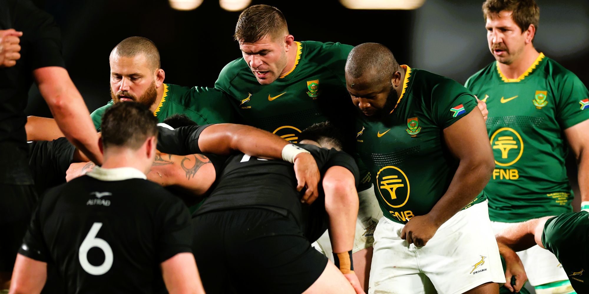 Marx Expects Fierce Front-Row Battle Against Taylor In Springboks vs All Blacks