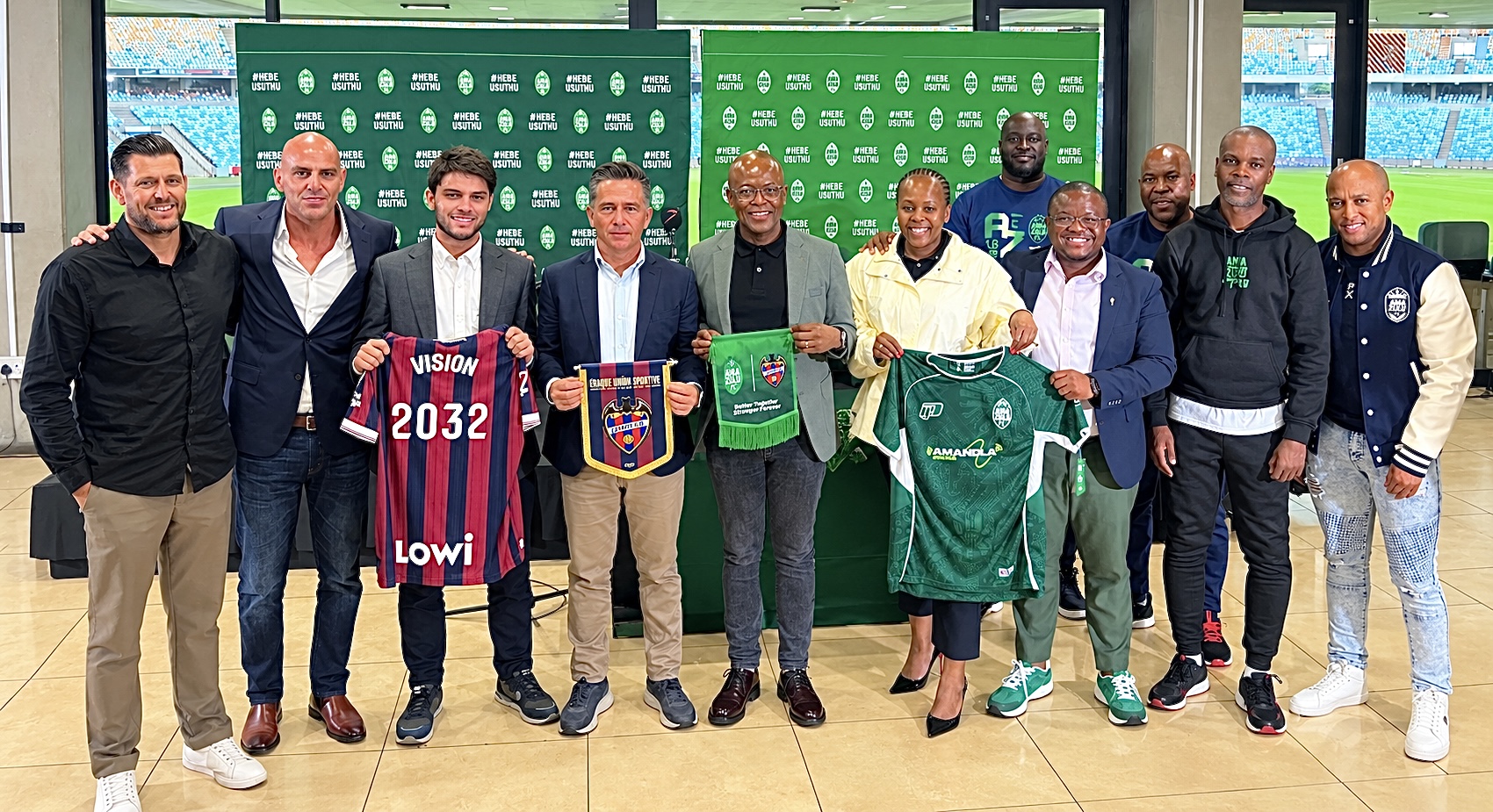 AmaZulu Announce Landmark Youth Development Partnership With Spanish Side Levante UD