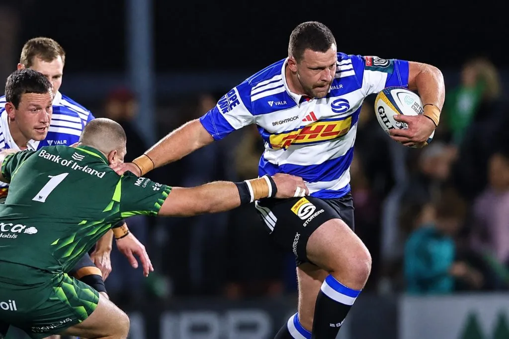 Stormers Overcome Late Injury Blows To Slay Connacht Away 3 Andre-Hugo Venter carrying against Connacht