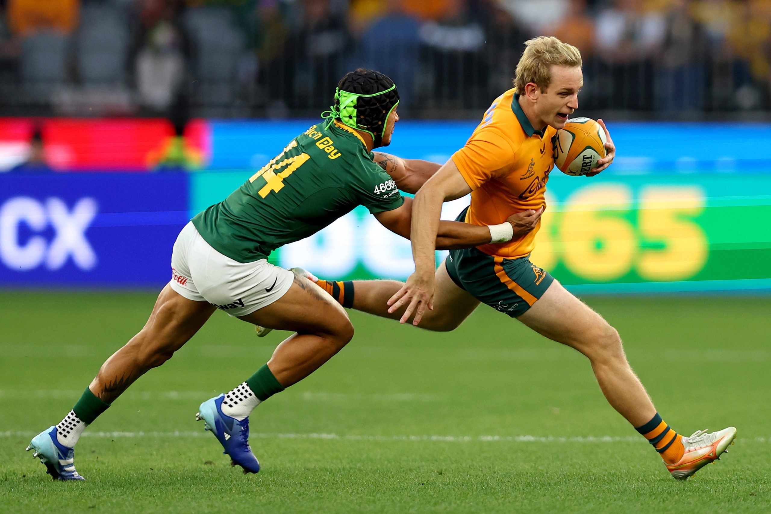 Springboks Fall To Wallabies In Wild Perth Test Match After 11-Man Yellow Card Chaos