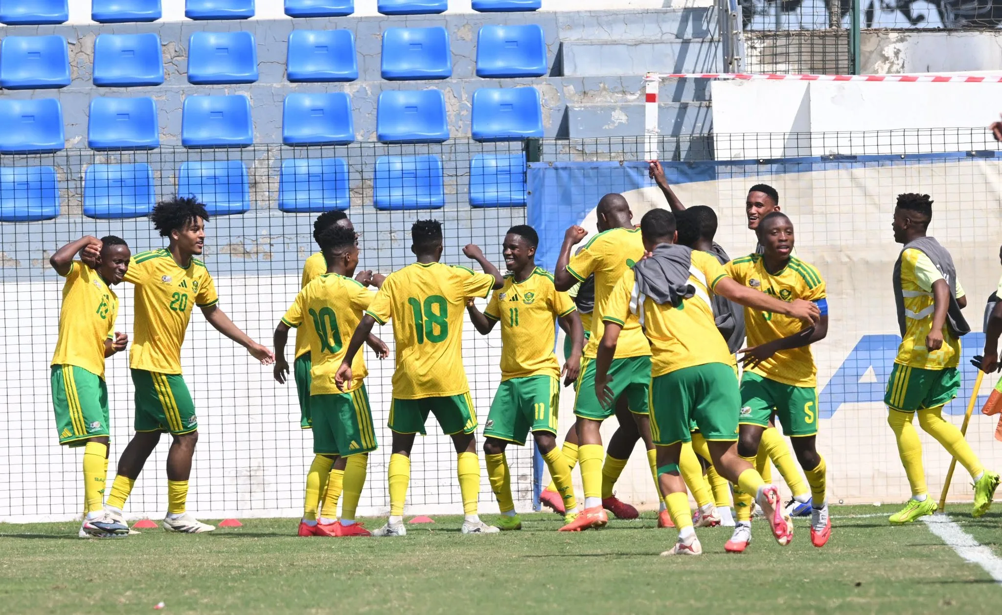 Emile Witbooi and the rest of Amajita