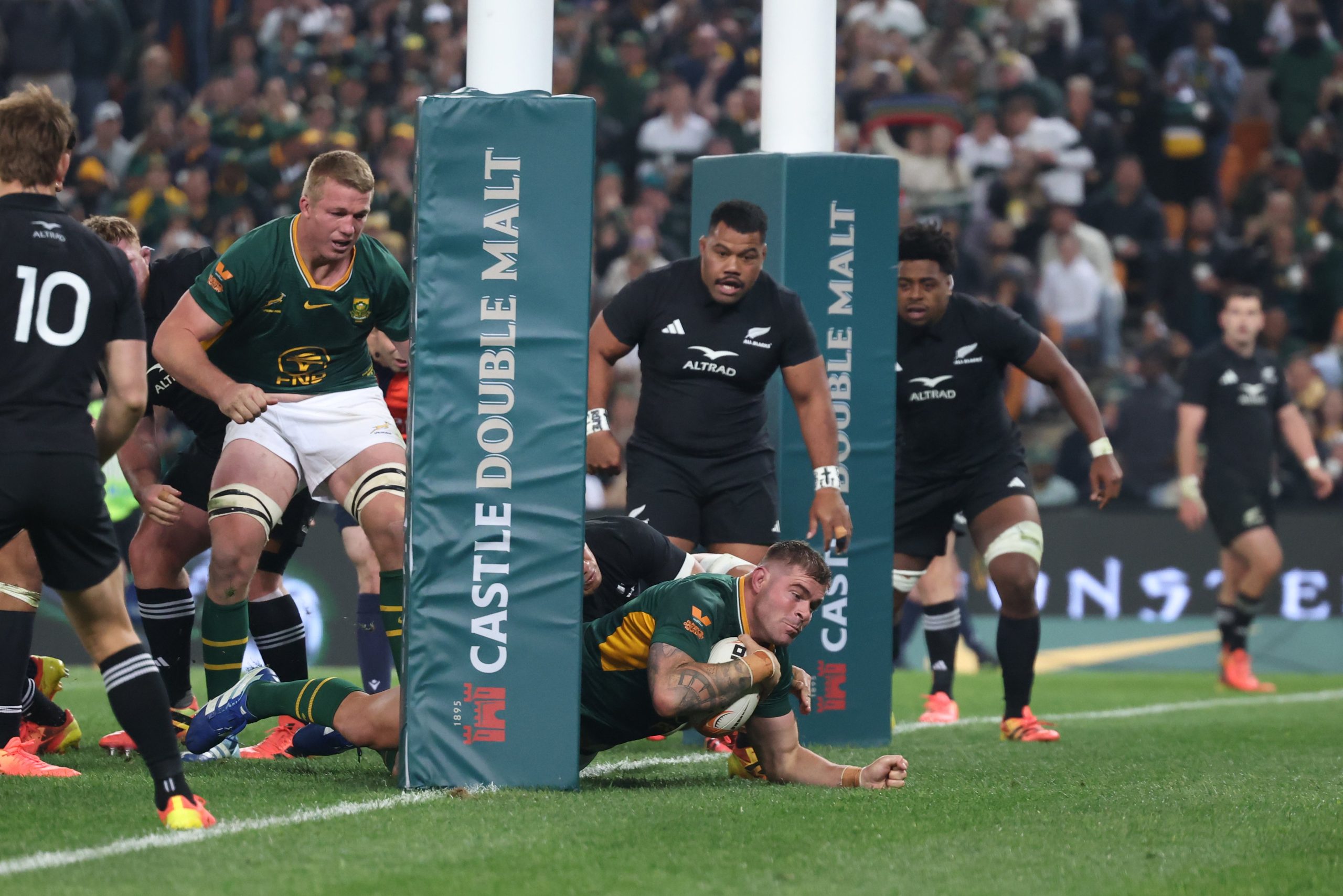 Springboks Break Soweto Hoodoo With Historic Victory Over All Blacks