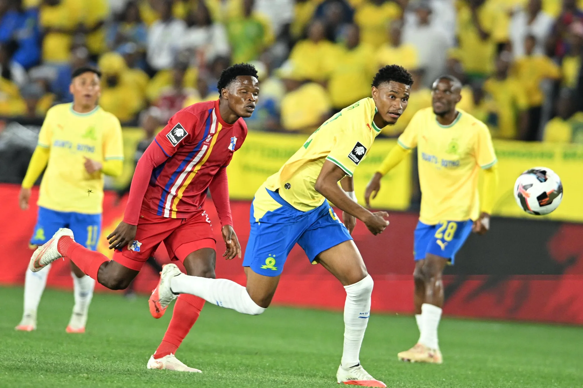 Malibongwe Khoza against Milford FC