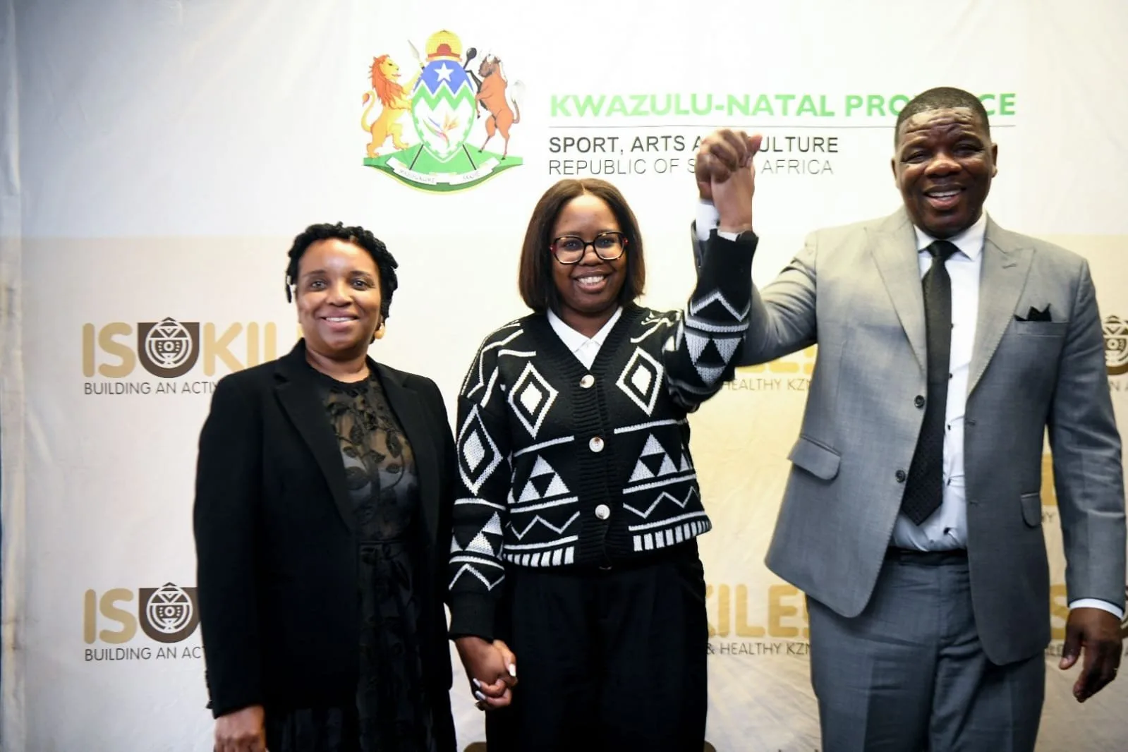 KZN Sport, Arts And Culture Appoints New CFO 3 Mntomuhle Khamula with new CFO of KZN Sports