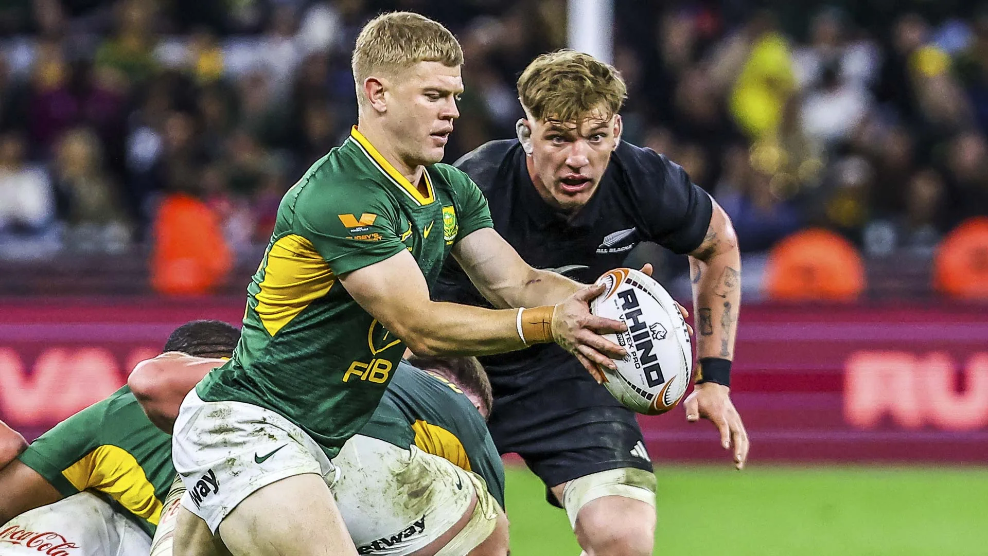 Morné van den Berg against All Blacks
