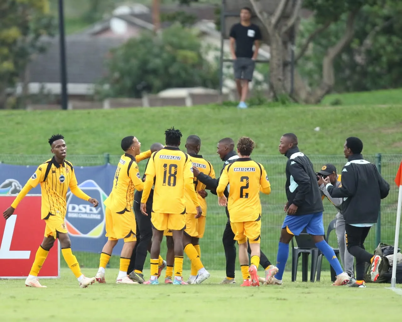 From Centre-Circle Golazo To Red Card Drama: Chiefs Hold Off Pirates Comeback In 5-Goal DDC Thriller 3 Neo Bohloko against Pirates in the DStv Challenge