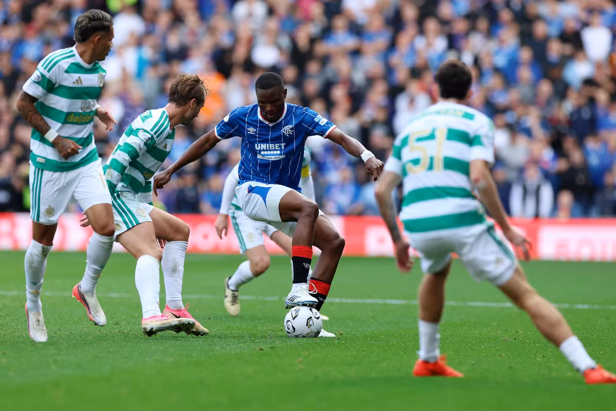 Olwethu Makhanya against Celtic