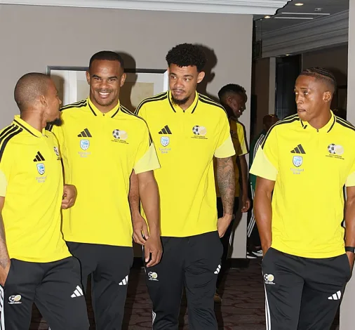Mosimane Defends Selecting 13 Sundowns Players For Bafana 1 Oswin Appollis, Iqraam Rayners, Ronwen Williams, Luther Singh in Bafana