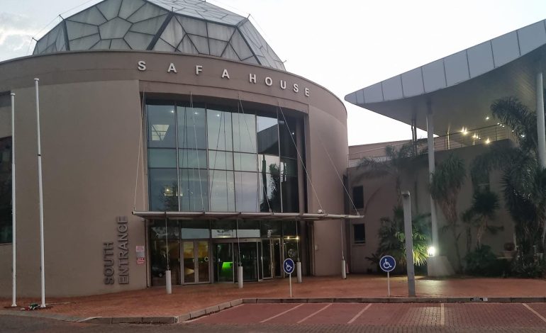 EXCLUSION DRAMA: Harry Gwala And Amajuba Barred From SAFA Elective Vote 1 SAFA House