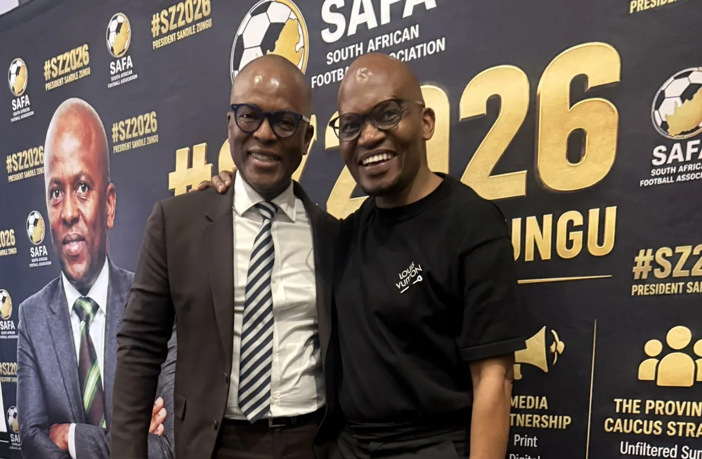 Sandile Zungu and Manzini Zungu