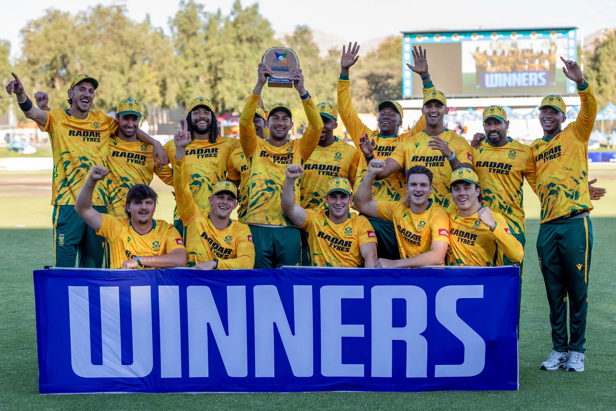 South Africa Win Namibia T20I Tri-Series Final, Defeating Zimbabwe 4 South Africa crowned champions of the T20I Tri-Series in Namibia