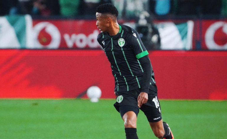 Vincent Pule against Sundowns