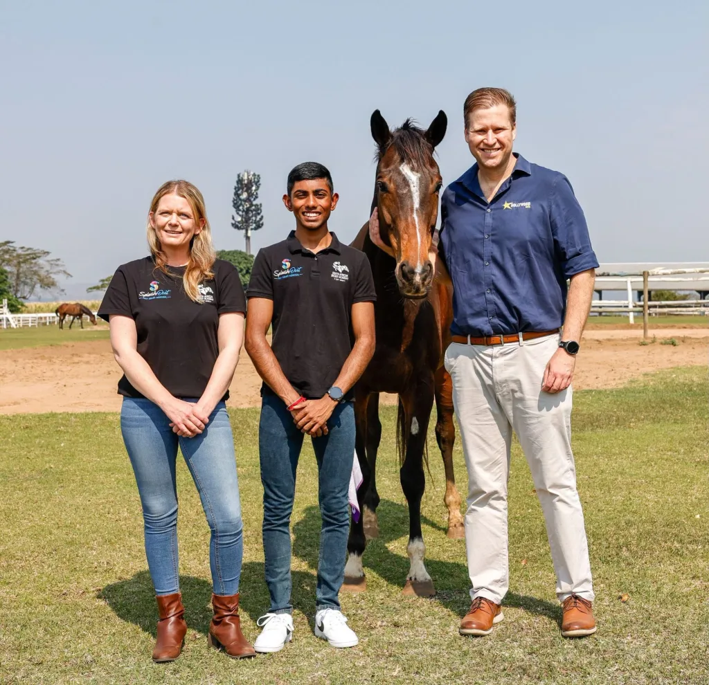Hollywoodbets Foundation Phase 1 Upgrade Live At SA Jockey Academy In Summerveld 6 hollywoodbets foundation saja upgrade devin heffer
