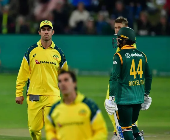 Australia against Proteas