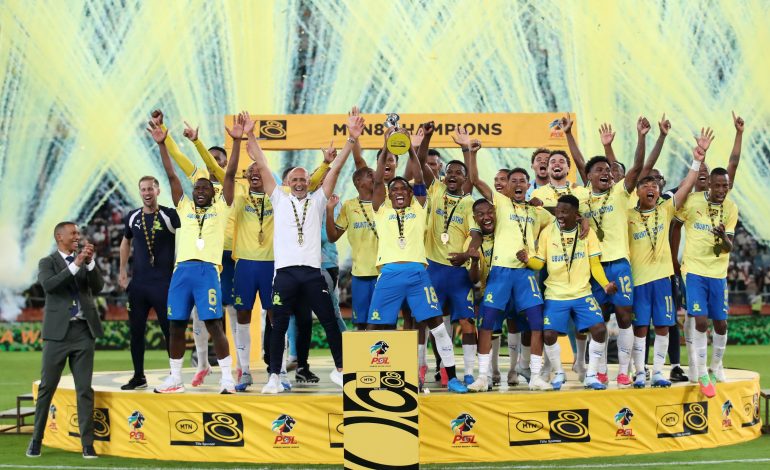 eThekwini Mayor Hails MTN8 Final Success At Moses Mabhida Stadium 1 Mamelodi Sundowns lift MTN8
