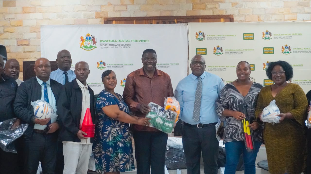 Leveling The Playing Field: KZN Sports Ministry Unveils Major Equipment Handover