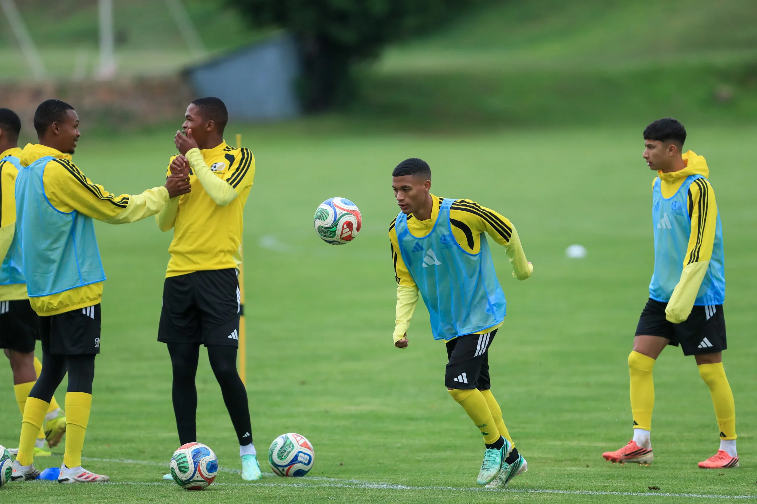 Padime Responds To Ouaddou Criticism Over Showboating 3 Mpho Padime at SA-23 training