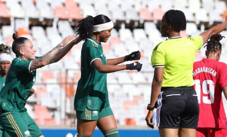 Donnelly Hat-Trick Powers Banyana Against Madagascar In LA 2028 Olympic Qualifier