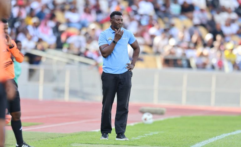 Ronnie Kanalelo during the Pirates match