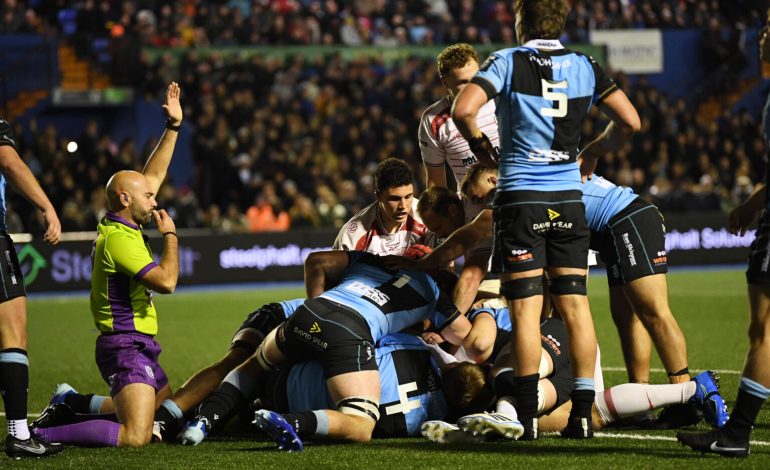 Sharks image against Cardiff